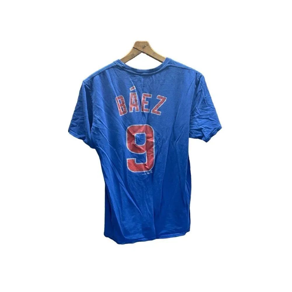 Chicago Cubs Javier Baez T-Shirt #9 MLB Genuine Merchandise Medium (M)